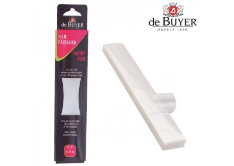 Film Patissier Rhodoïd 27x4,5 cm 100 pcs - De Buyer