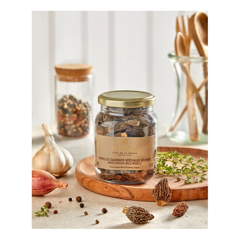 Morilles Sauvages Séchées 50 g  - Plantin