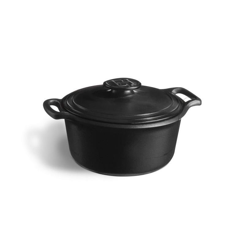 Sublime + Ronde Ovenschaal van Keramiek 3 L (22 cm) Grijs Ardoise - Emile Henry