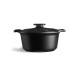 Sublime + Ronde Ovenschaal van Keramiek 3 L (22 cm) Grijs Ardoise - Emile Henry
