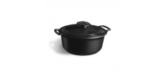Sublime +  Ronde Ovenschaal van Keramiek 4 L (24 cm) Grijs Ardoise
