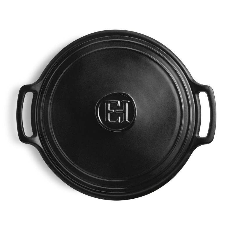 Sublime + Sauteuse Ronde en Céramique Antiadhésive 4 L 29 cm Gris Ardoise - Emile Henry