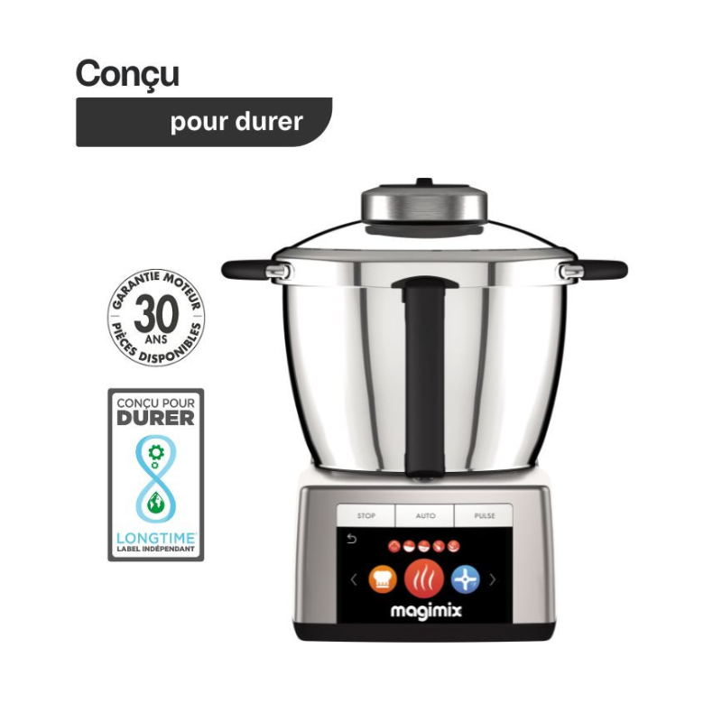 Robot Cuiseur Cook Expert Connect 3,5L Chrome Mat 18913  - Magimix