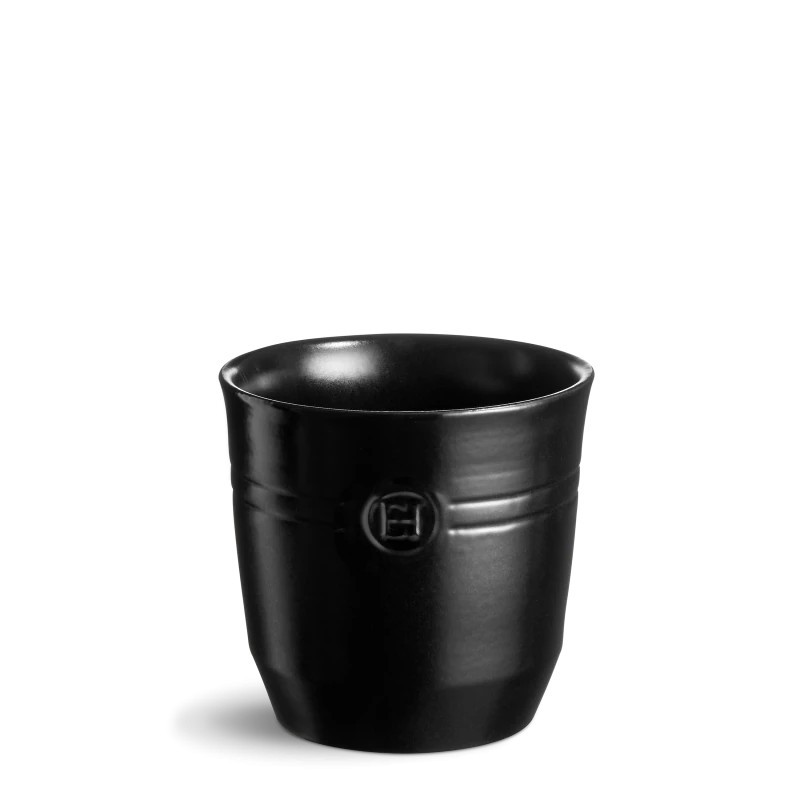 Keramische Pot voor Keukengerei 2,2 L Mat Zwart Truffel 17 x 16 cm - Emile Henry