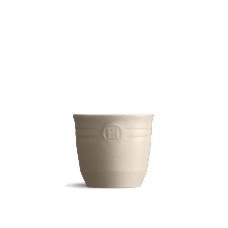 Petit Pot à Ustensiles en Céramique 0,9 L Argile Blanc Cassé 13x11,5 cm  - Emile Henry