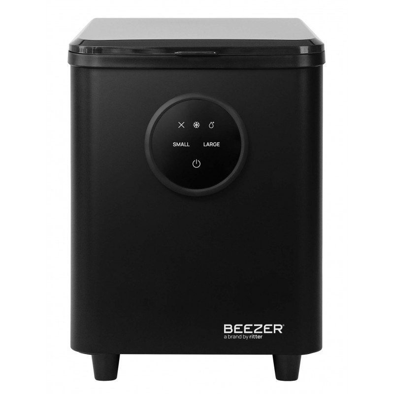 Beezer IceCube Mini Draagbare Elektrische Ijsblokjemachine Zwart 27x18x30 cm - Ritter