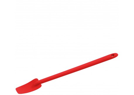 Spatule en Silicone Rouge pour Bouteille et Bocaux 28 cm  - Kuchenprofi