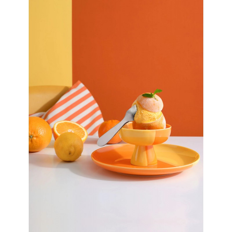 Kleine Geborsteld RVS Ijslepels 11 cm 4 dlg - ASA Selection
