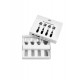 Set Petites Cuillères à Glace et Verrines Inox Brossé 11 cm 4 pcs  - ASA Selection