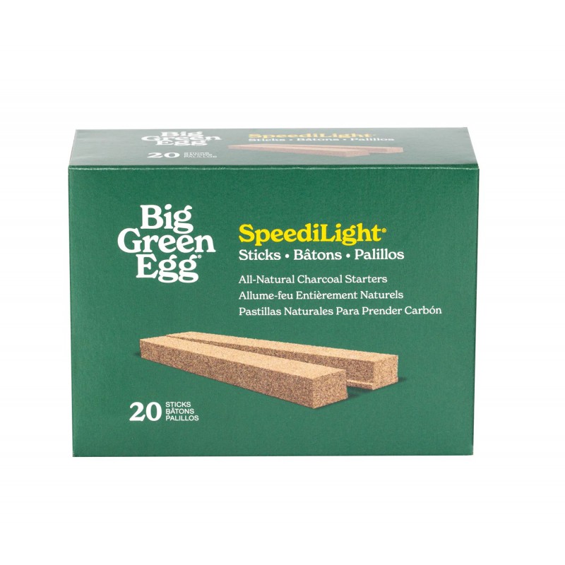 Allume-Feu Naturels Bâtons 12 cm 20 pcs  - Big Green Egg