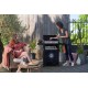 Startpakket Elektrische Plancha La Petite Française 150 Duo + Zwarte Trolley - Le Marquier