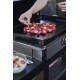 Starterspack Plancha Électrique La Petite Française 150 Duo + Desserte Noire  - Le Marquier