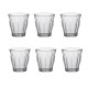 Picardie Gobelet à Eau en Verre Transparent 25 cl 9 cm (6 pcs) - Duralex