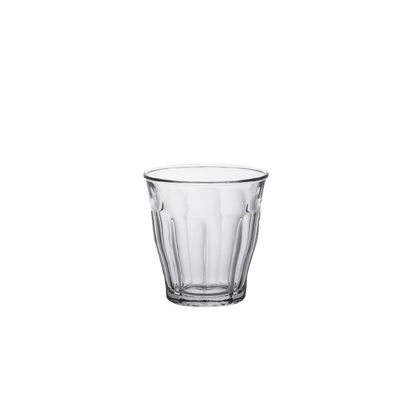 Picardie Gobelet à Eau en Verre Transparent 25 cl 9 cm (6 pcs) - Duralex