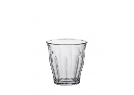 Picardie Gobelet à Eau Transparent 16 cl 7,8 cm - Duralex