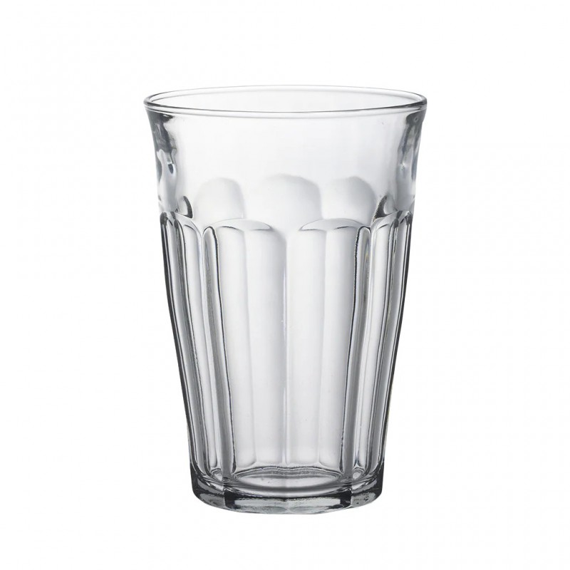 Picardie Gobelet à Eau Transparent 36 cl 12,4 cm - Duralex