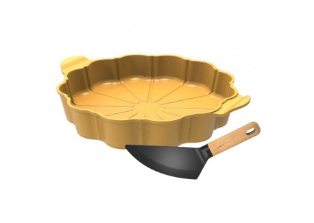 Formidable Rond Taartvorm Mangogeel 29 cm Limited Edition - Cookut