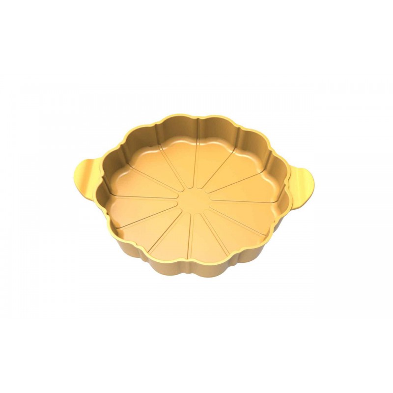 Formidable Rond Taartvorm Mangogeel 29 cm Limited Edition - Cookut