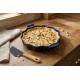 Formidable Plat à Tarte Rond Cannelé Bleu Myrtille 29 cm - Cookut