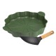 Formidable Plat à Tarte Rond Cannelé Vert Fougère 29 cm - Cookut