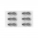 Arachide 100 Moule en Silicone 3D Trompe L'oeil Cacahuète 6x100 ml   - Silikomart Professional