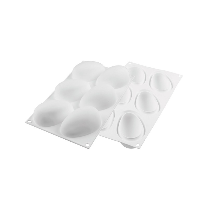 Mango 130 3D Siliconen Mal Trompe L'oeil 6x130 ml - Silikomart Professional