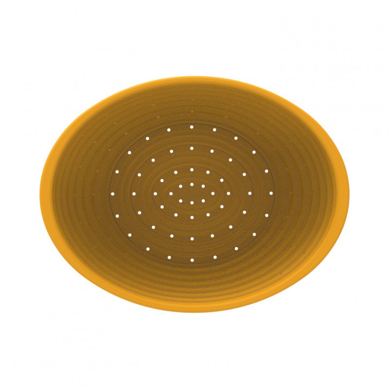 Felix Ovaal Microgeperforeerde Siliconen Broodrijsmand 23x18 cm - Silikomart Professional