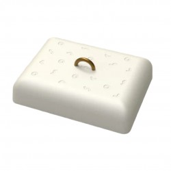 Couvercle Dome de Cuisson pour Incroyable Plat Rectangulaire Blanc 40x27x8cm  - Cookut