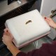 Couvercle Dome de Cuisson pour Incroyable Plat Rectangulaire Blanc 40x27x8cm  - Cookut