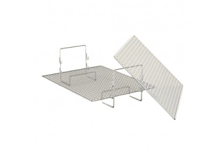 Grille à Rôtir en Inox à 2 Etages pour Incroyable Plat 31x23,5x6,7 cm  - Cookut