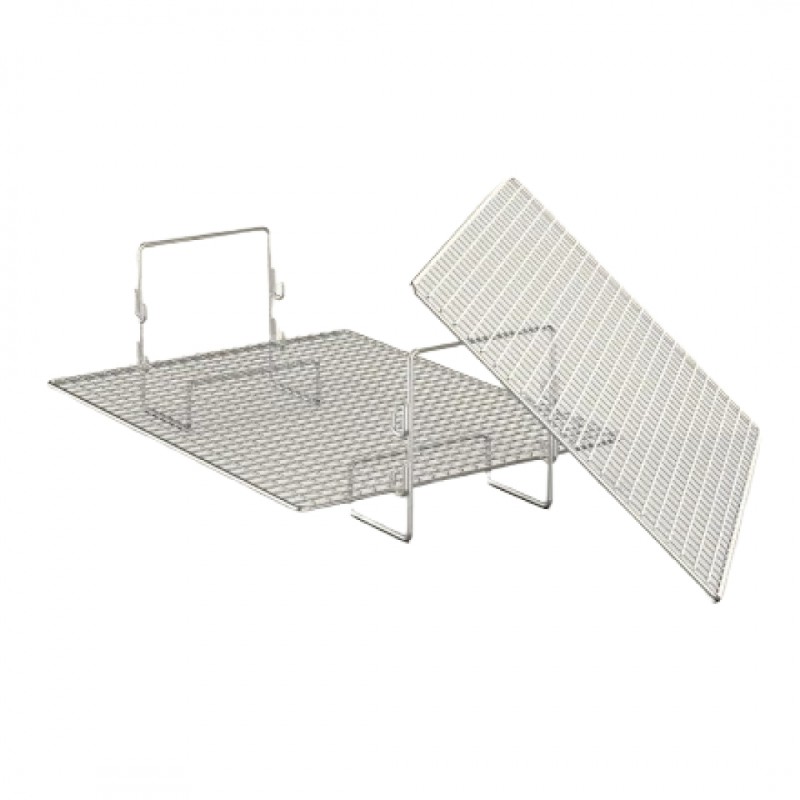 Grille à Rôtir en Inox à 2 Etages pour Incroyable Plat 31x23,5x6,7 cm  - Cookut