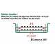 2-laags RVS Braadrek voor Incroyable Gerechten 31x23,5x6,7 cm - Cookut