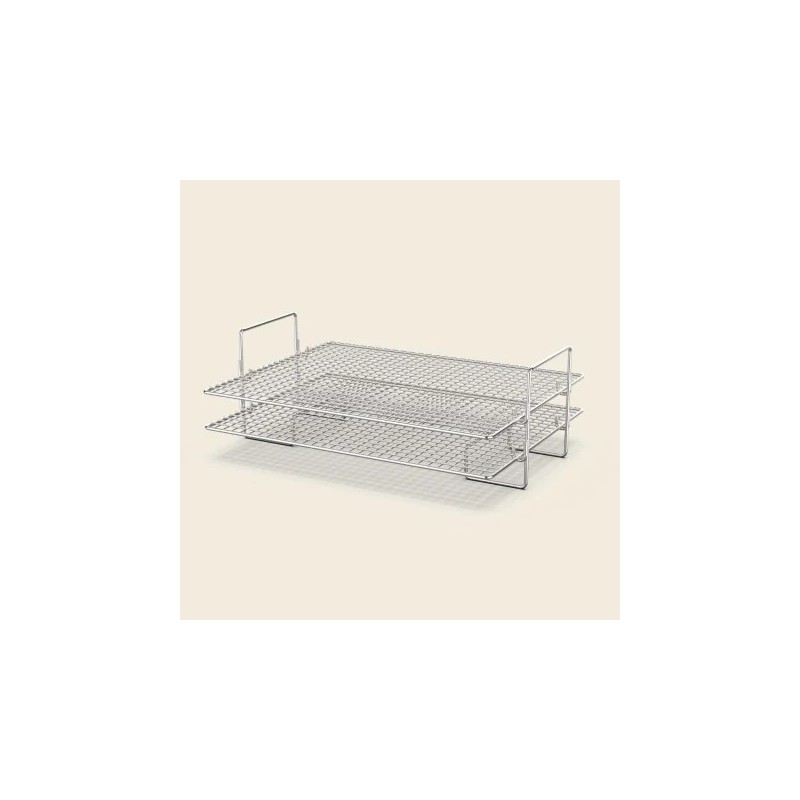 Grille à Rôtir en Inox à 2 Etages pour Incroyable Plat 31x23,5x6,7 cm  - Cookut