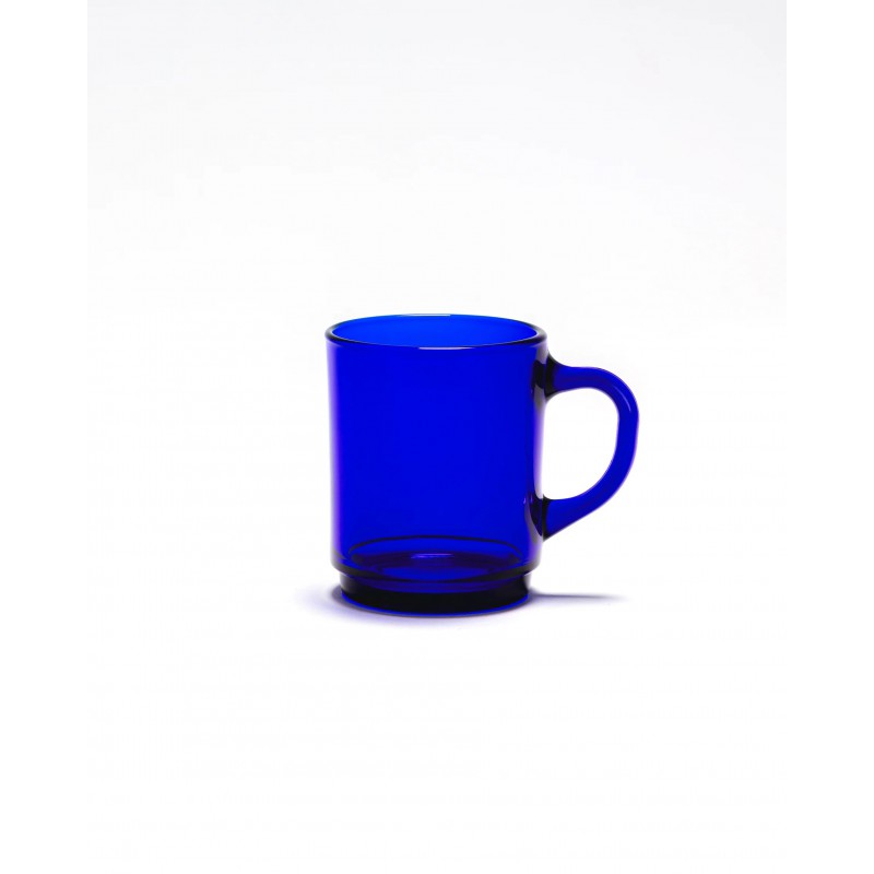 Versailles Mugs en Verre avec Anse 26 cl Couleurs Variées (6 pcs)  - Duralex