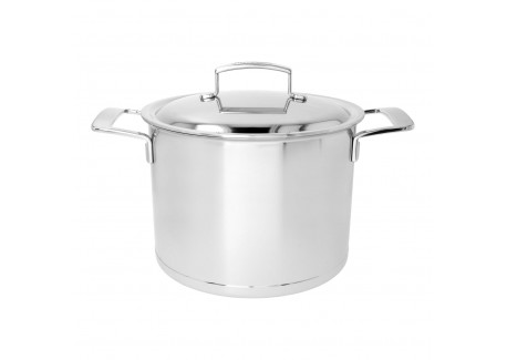 Silver 7 24 cm 7,5 liter RVS Soeppan met Deksel - Demeyere