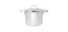 Silver 7 Marmite Inox 24 cm 7,5 L avec Couvercle