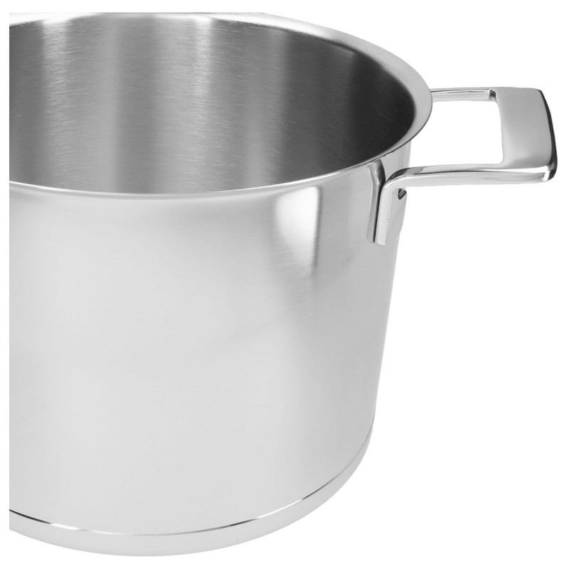 Silver 7 24 cm 7,5 liter RVS Soeppan met Deksel - Demeyere