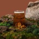 Topographic Borosilicaat Longdrinkglas Berg 45 cl - Mont Everest - Alaskan Maker