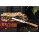 Olive Universeel Gekarteld Mes 14 cm - Forged