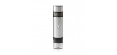 I.Mill Duo Moulin à Poivre et à Sel Electrique Rechargeable en Inox 23,5 cm 
