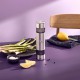 I.Mill Duo Moulin à Poivre et à Sel Electrique Rechargeable en Inox 23,5 cm  - Ad Hoc