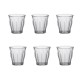Picardie Transparant glazen waterglas 16 cl 7,8 cm (6 stk) - Duralex