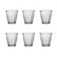 Picardie Transparant glazen waterglas 20 cl 8,4 cm (6 stk) - Duralex