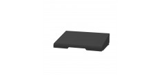 Couvercle de Protection pour Plancha Amalia Pro 60 cm Noir 