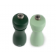 Tahiti Duo Moulins à Poivre et à Sel en Bois Zirlion 15 cm Eau (tons verts)  - Peugeot
