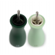 Tahiti Zout- en Pepermolen Set 15 cm Zirlion Water (groene tinten) - Peugeot
