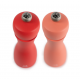 Tahiti Zout- en Pepermolen Set 15 cm Zirlion Vuur (oranje tinten) - Peugeot