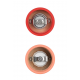 Tahiti Duo Moulins à Poivre et à Sel en Bois Zirlion 15 cm Feu (tons orangés) -N - Peugeot