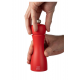 Tahiti Duo Moulins à Poivre et à Sel en Bois Zirlion 15 cm Feu (tons orangés) -N - Peugeot
