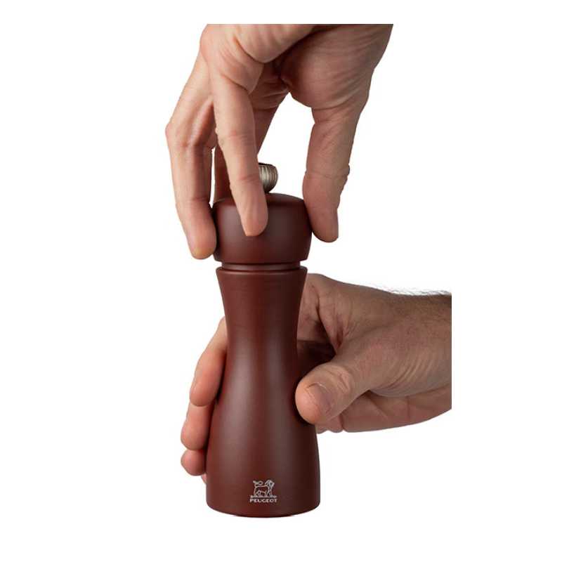Tahiti Duo Moulins à Poivre et à Sel en Bois Zirlion 15 cm Terre (tons bruns) - Peugeot